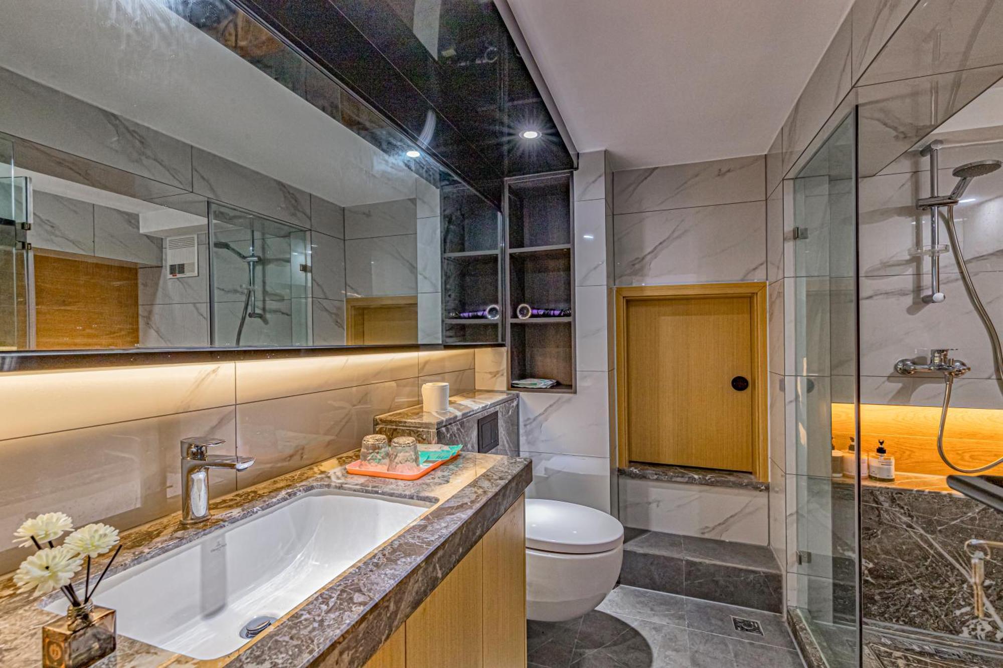 Kunming Dianchi Mideel International Apartment - South Asian Style Fuhai Metro Kültér fotó